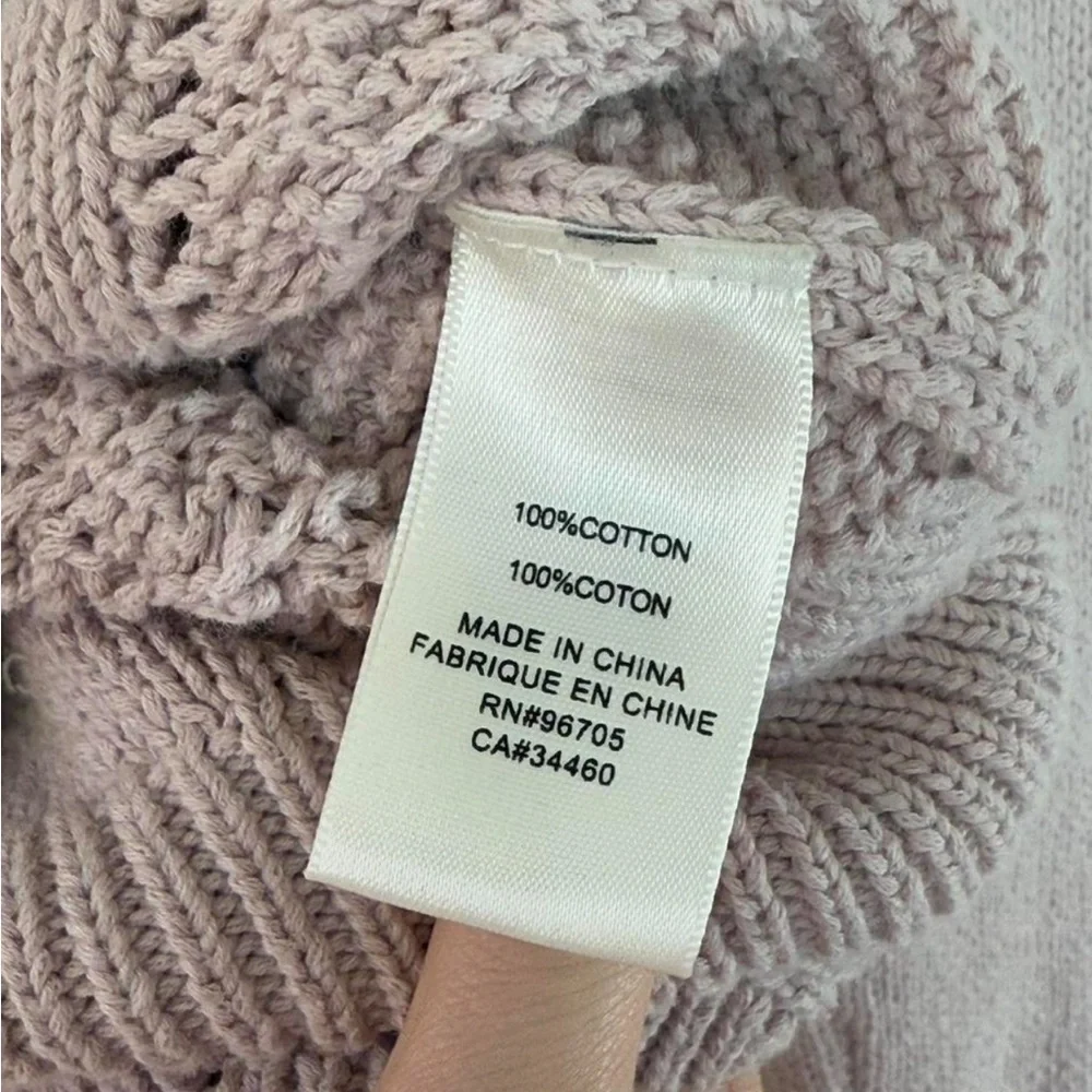 Rebecca Taylor Ruffled Knit Sweater - Soft Pink - Picture 4 of 4